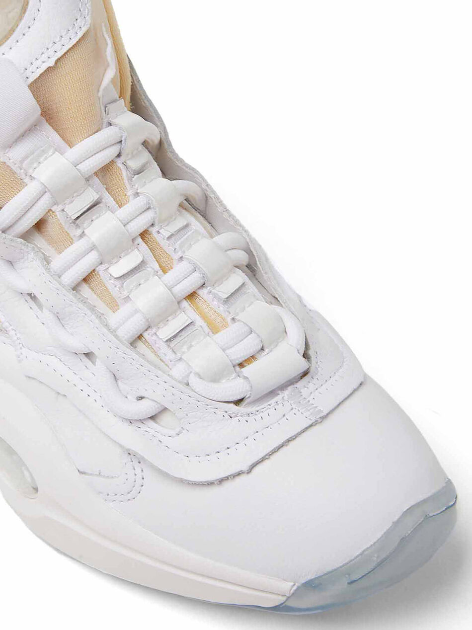 Question Mid Memory Of White Basketball Sneakers