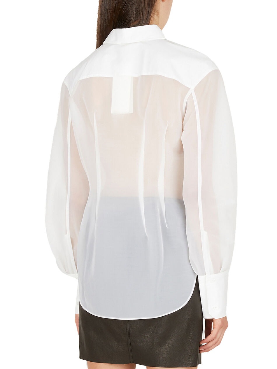 Camicia Con Finitura Trasparente