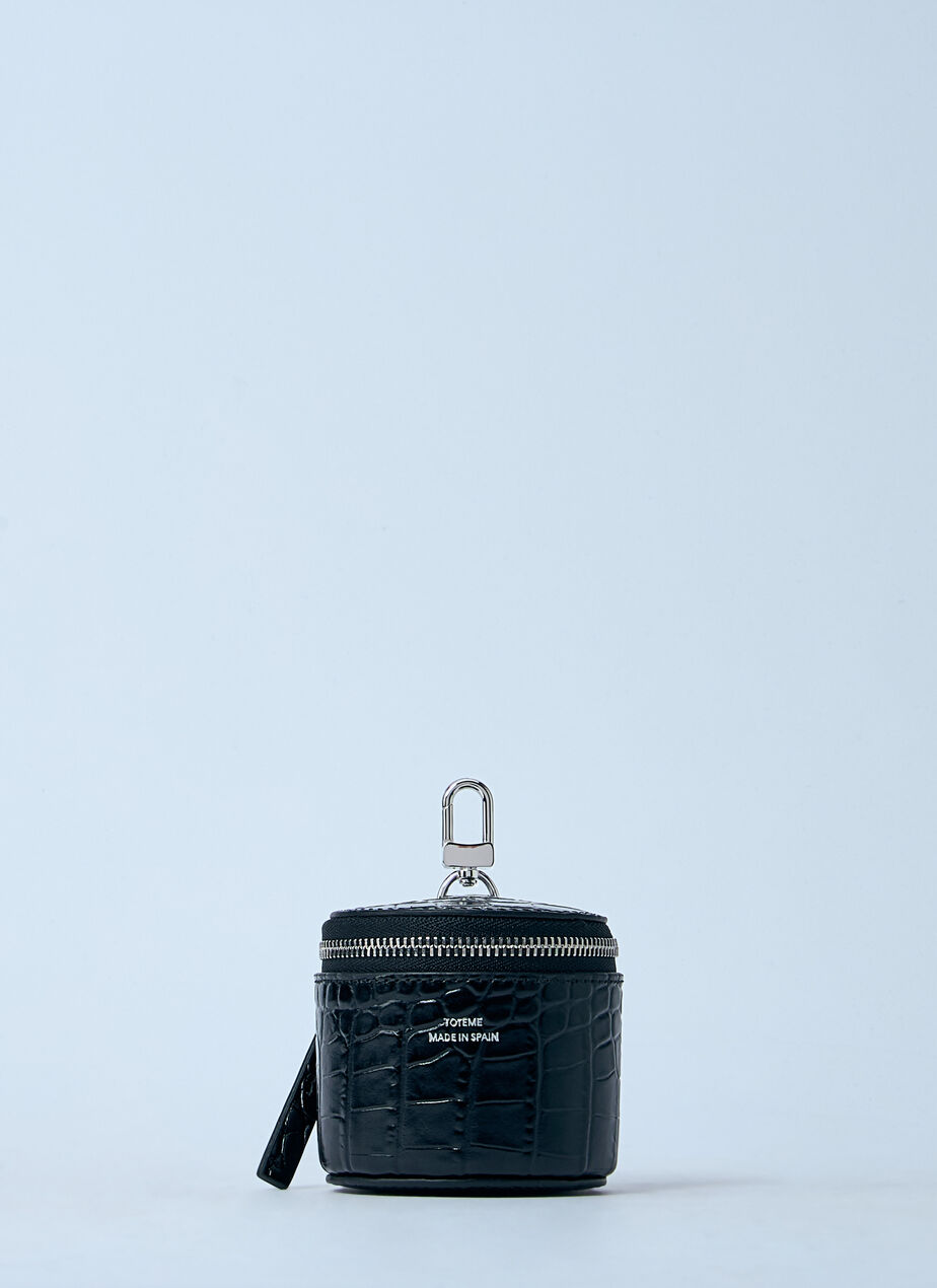 Croc-Embossed Jewelry Box