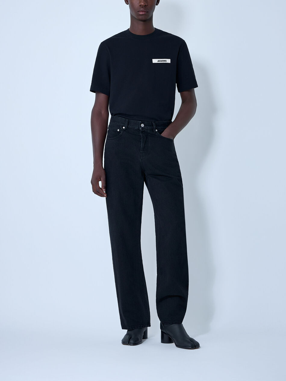 Le De-Nimes Droit Jeans