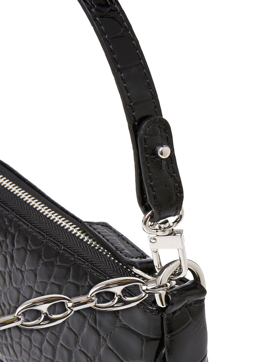 Rachel Mini Shoulder Bag in Black