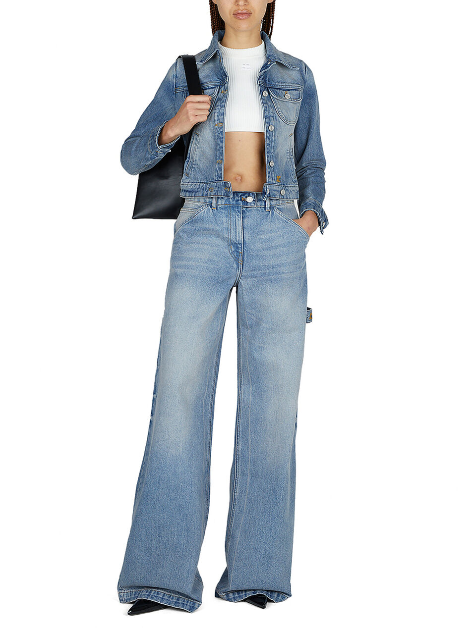 Dirty Blue Demin Baggy Pants