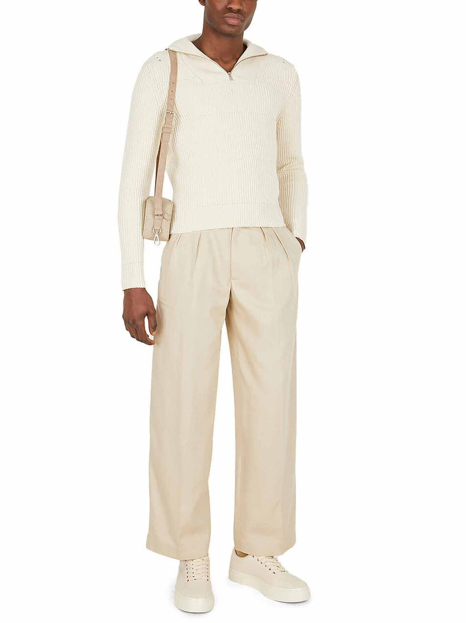 Le Pantalon Mela Beige Pants