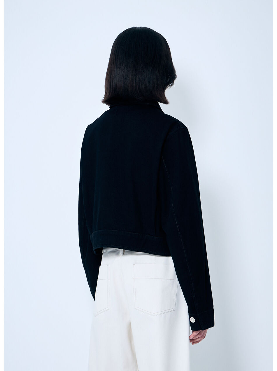 Cropped Denim Jacket