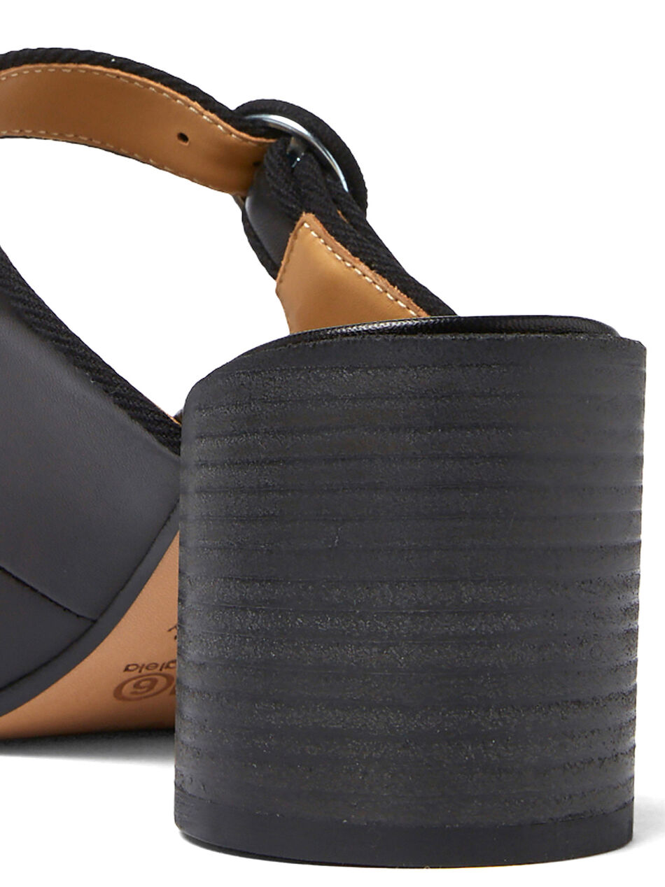 Scarpe Mary Jane Mules nere