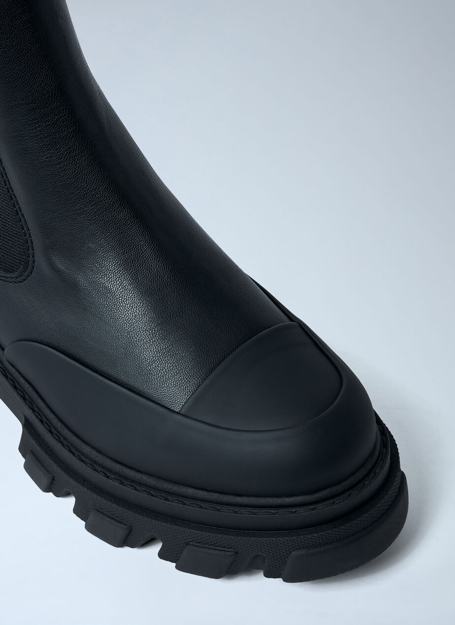 Cleated Mid Chelsea Boot