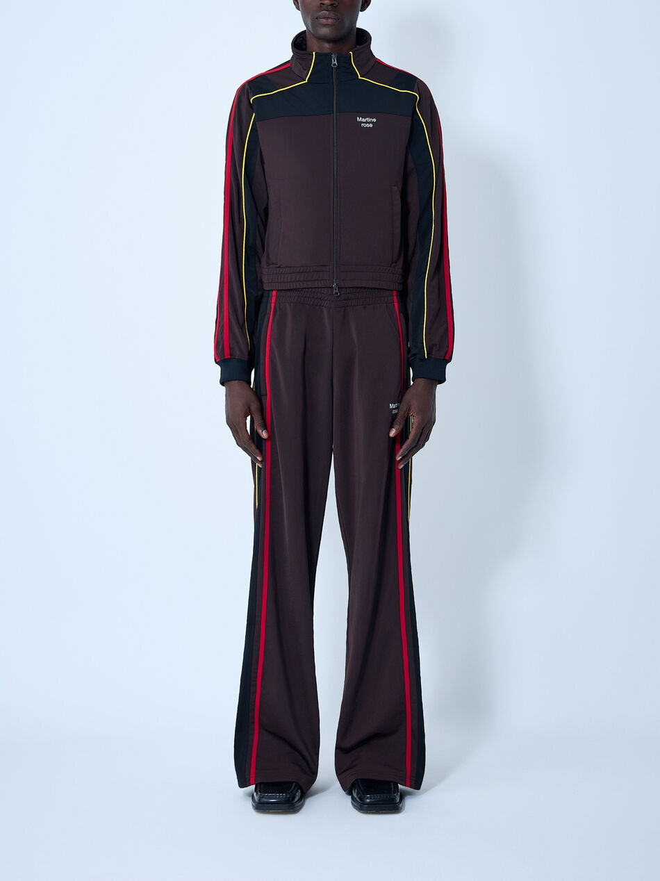 Logo Motif Shrunken Track Jacket