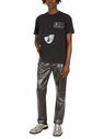 Eytys T-Shirt Jay con Stampa Flavor Nero fleyt0349034blk