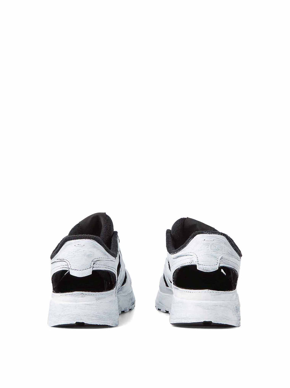 Classic Leather DQ Sneakers in Painted Effect