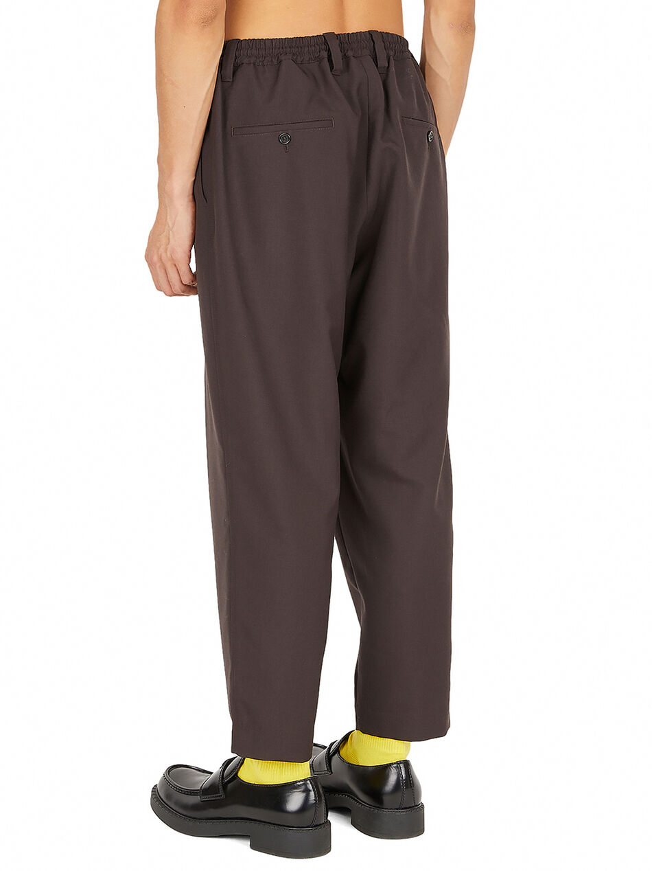 Elasticated Waist Tapered Pants