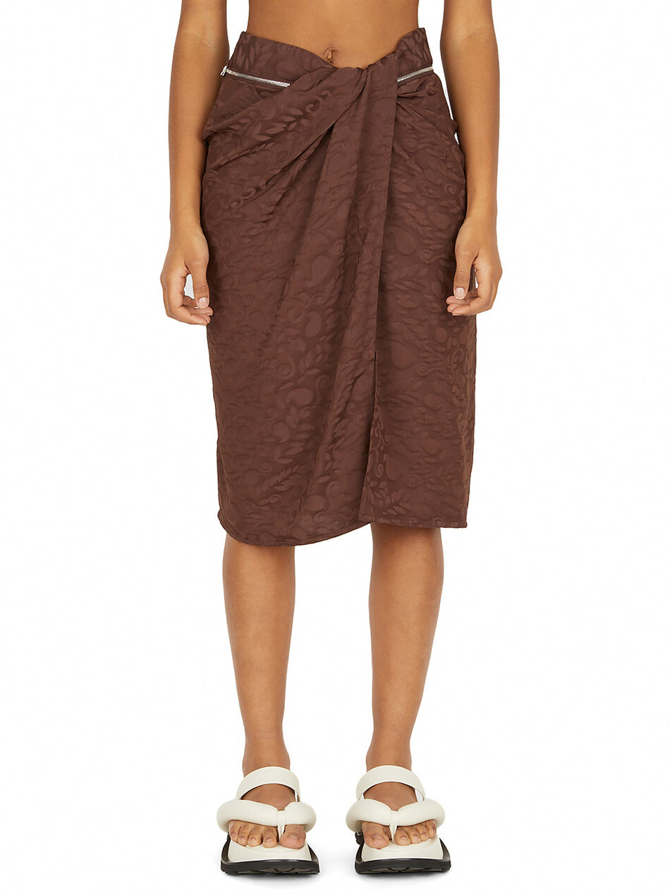 La Jupe Bodri Skirt in Brown
