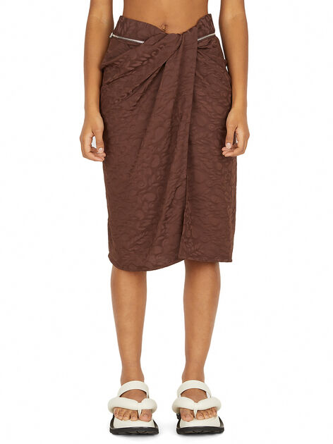 La Jupe Bodri Skirt in Brown