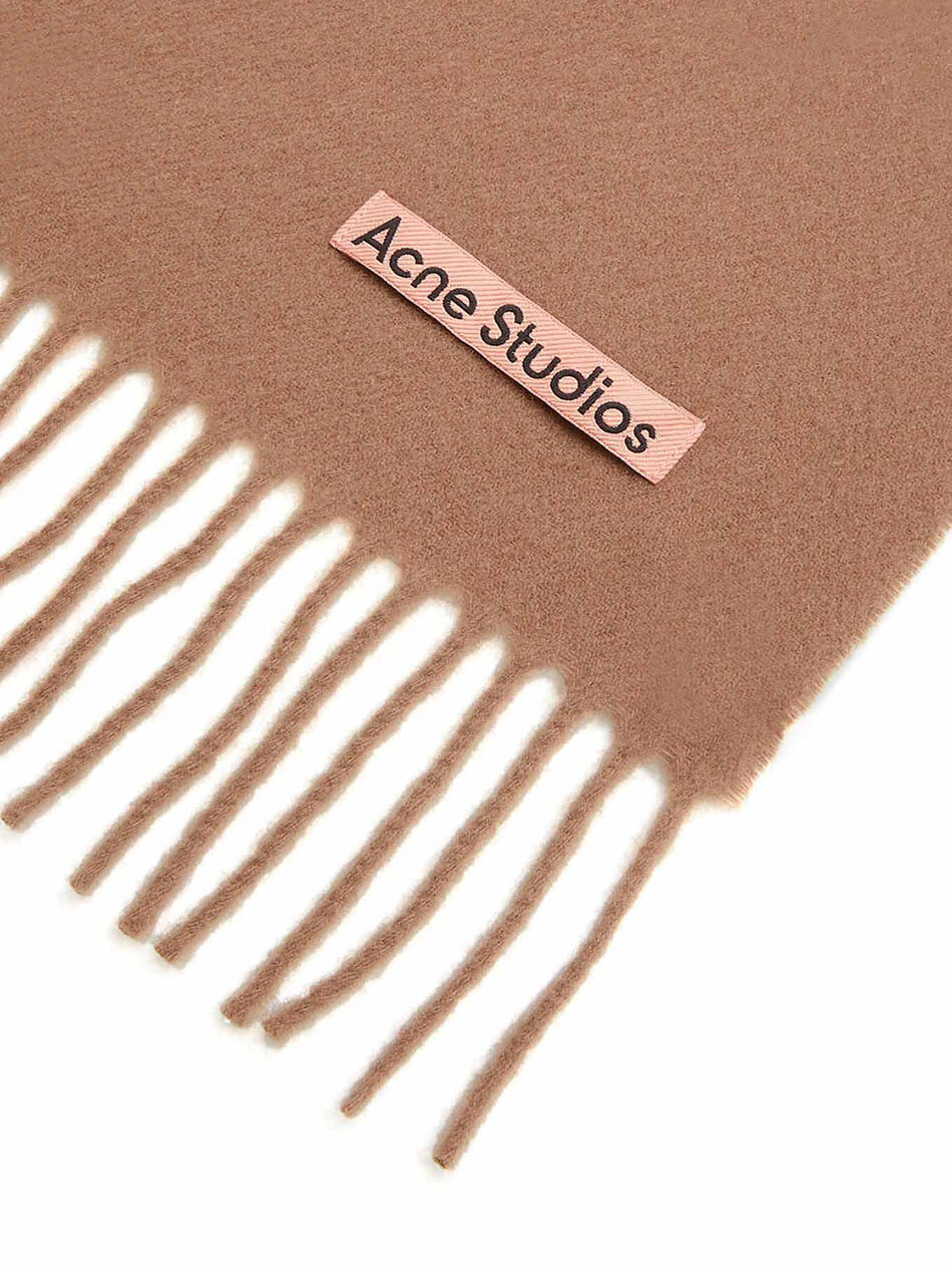 Canada Brown Wool Scarf