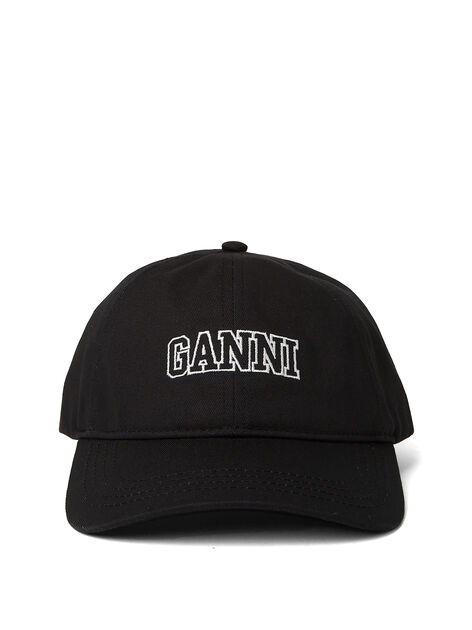 Logo Embroidery Baseball Cap in Black