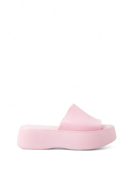 Becky Platform Sandals in Light Pink