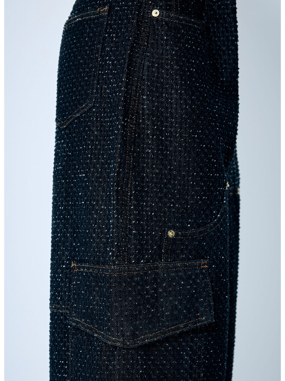 Fluffy Denim Carpenter Jeans