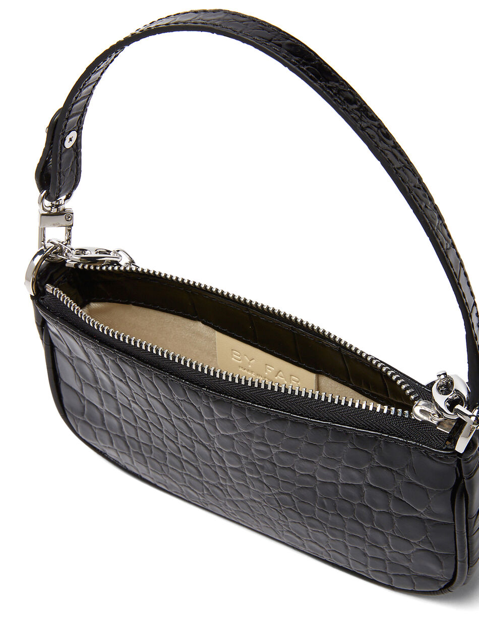 Rachel Mini Shoulder Bag in Black