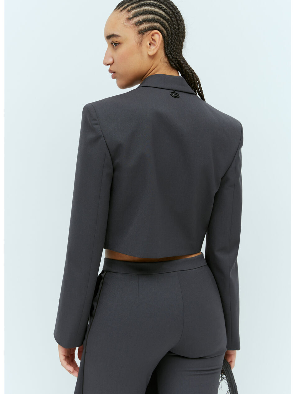 G-Milla-P1 Tailored Crop Blazer