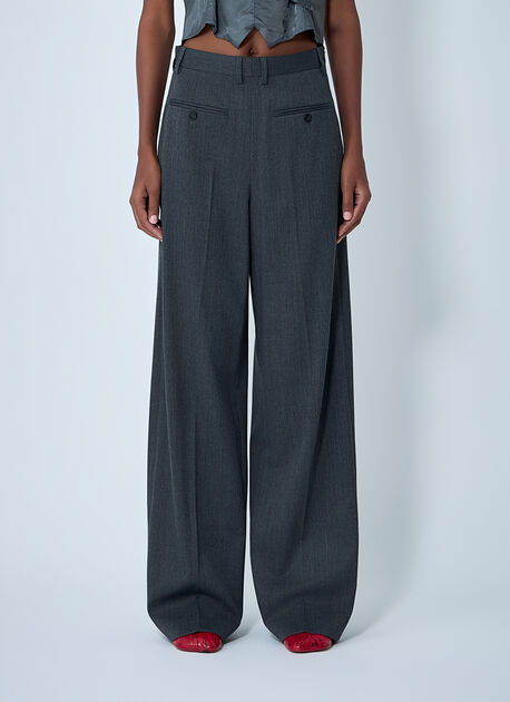 Tailored Back-To-Front Pants