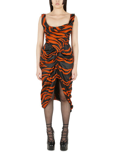 panther dress in pink by vivienne westwood Designer color name Vivienne Westwood SUNDAY DRESS -