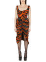 Vivienne Westwood Panther Dress Orange flvvw0249002ora