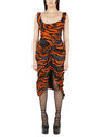 Vivienne Westwood Panther Dress Orange flvvw0249002ora