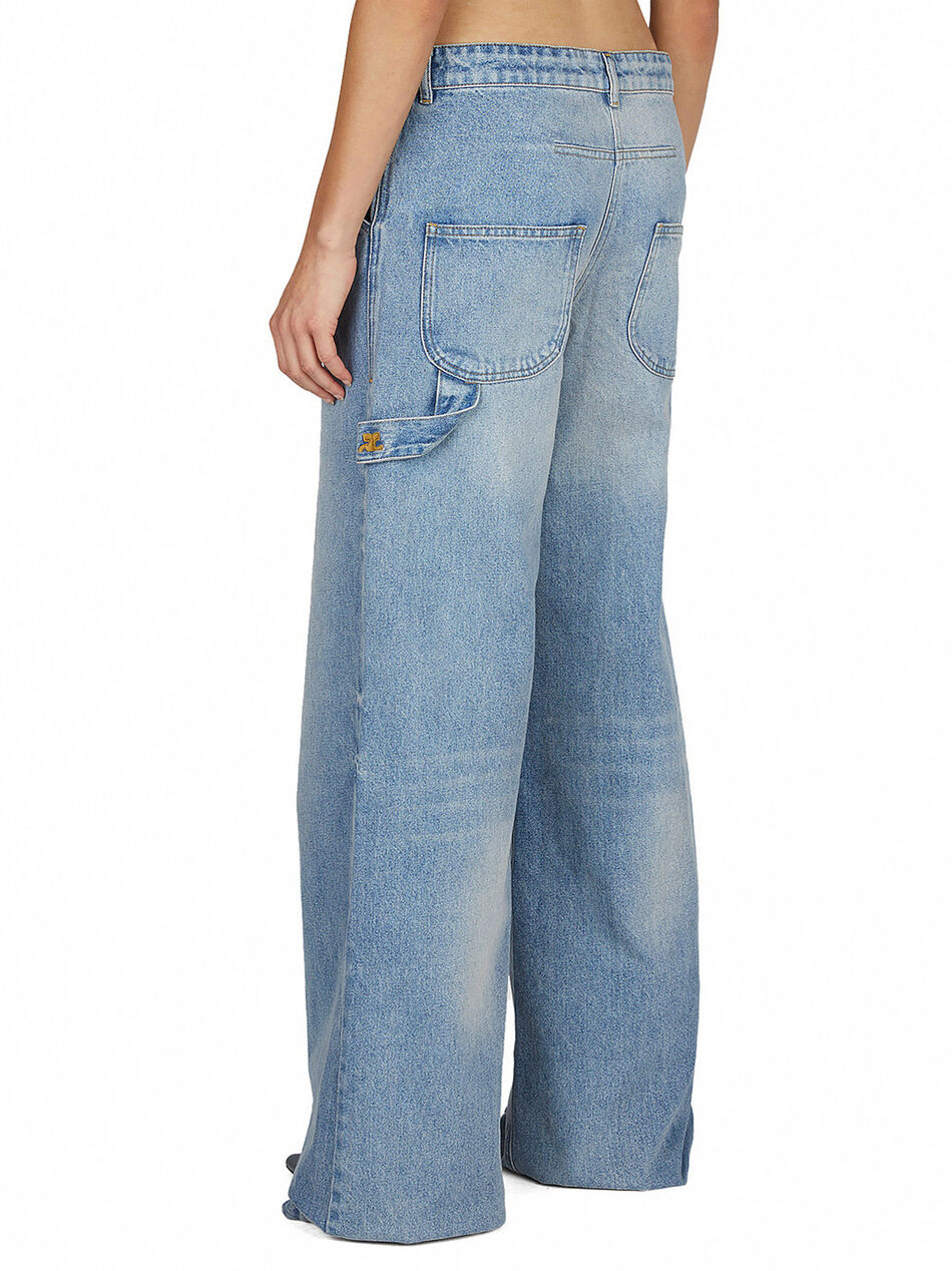 Dirty Blue Demin Baggy Pants