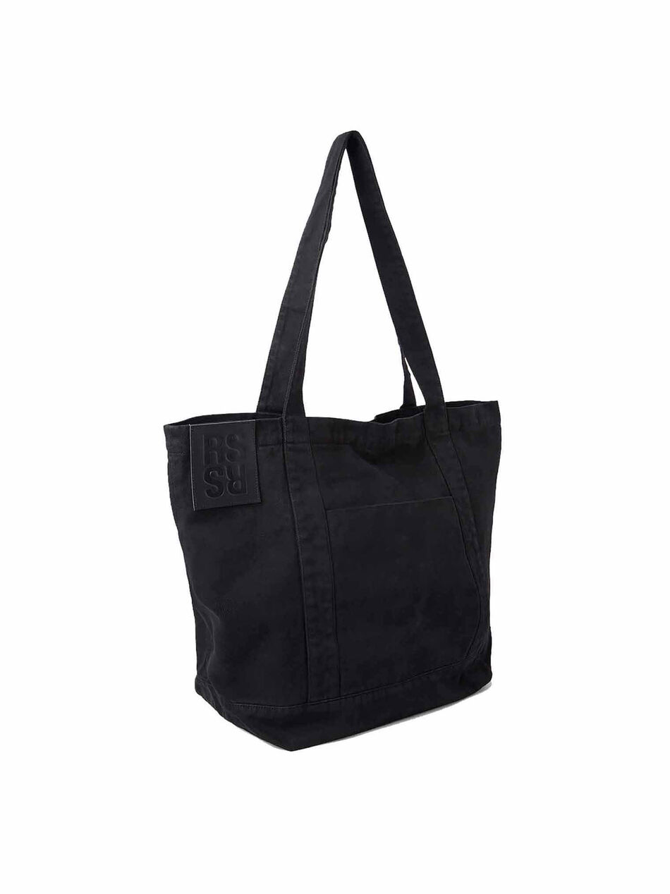 Logo Tote Bag in Black