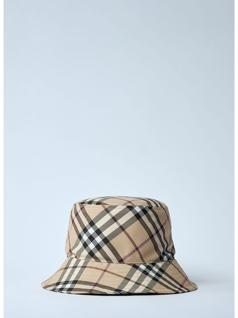 Check Twill Bucket Hat