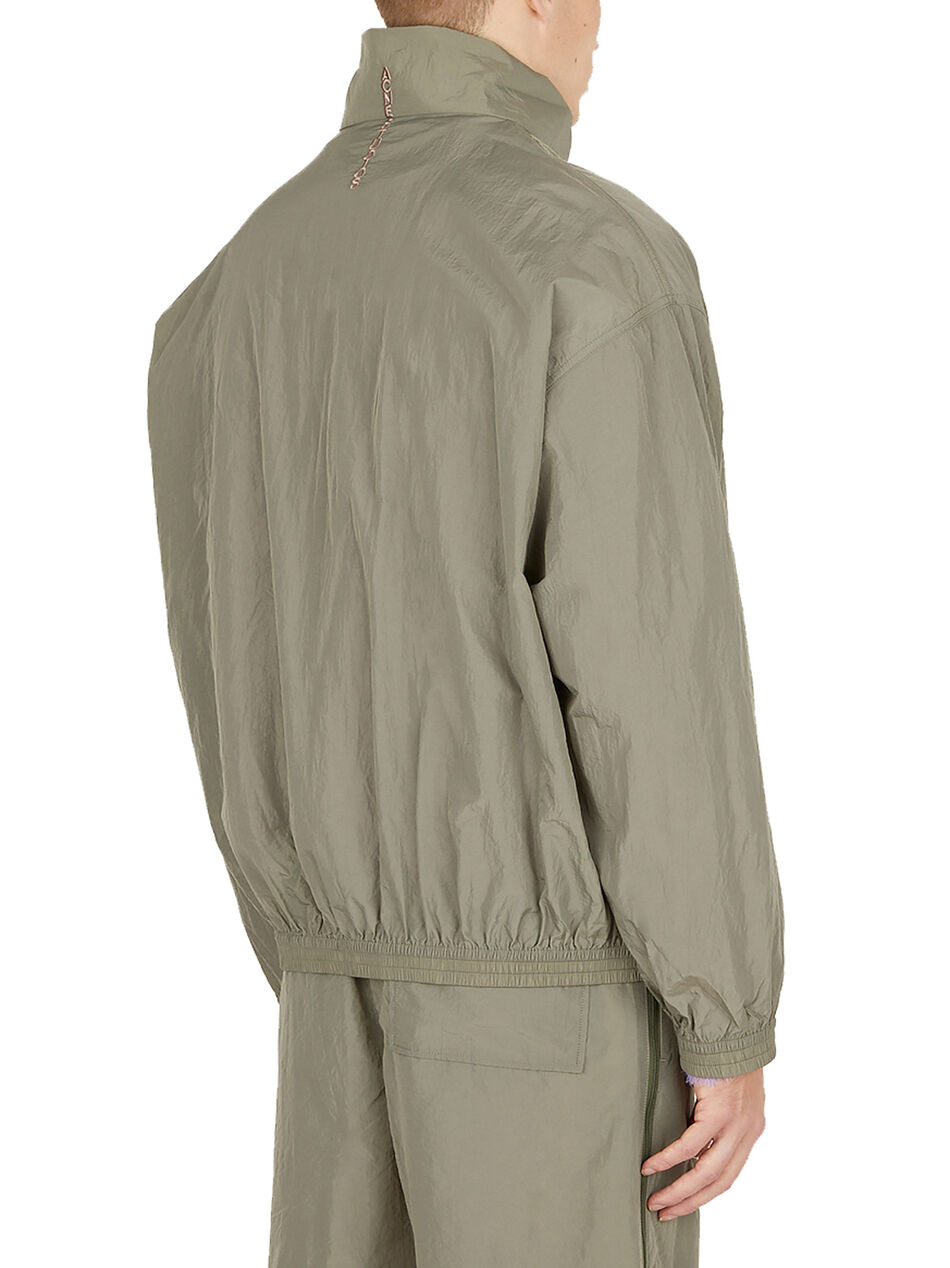 Zip Track Jacket in Green