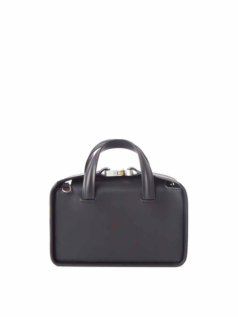 Brie Handbag in Black Leather