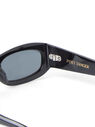 Port Tanger Saudade Sunglasses Black flprt0351005blk