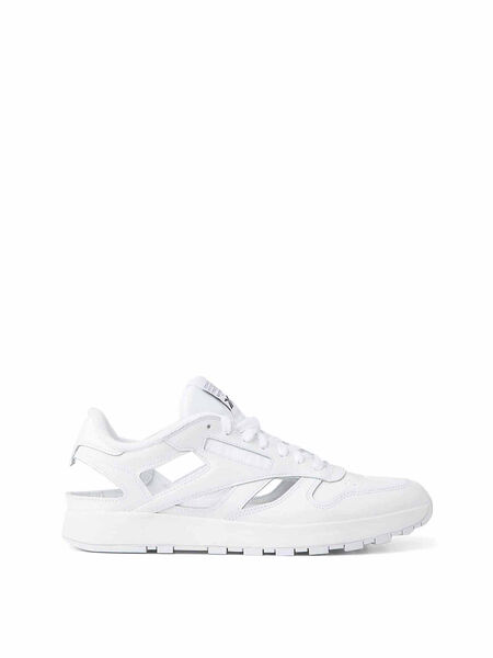 Classic Leather DQ Sneakers in White