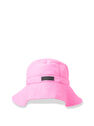 GANNI Recycled Tech Bucket Hat Pink flgan0251067pin