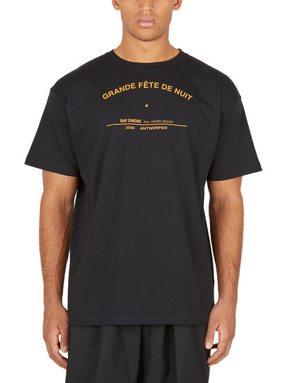 Raf Simons Grand Fete de Nuit T-Shirt | THE FLAMEL®