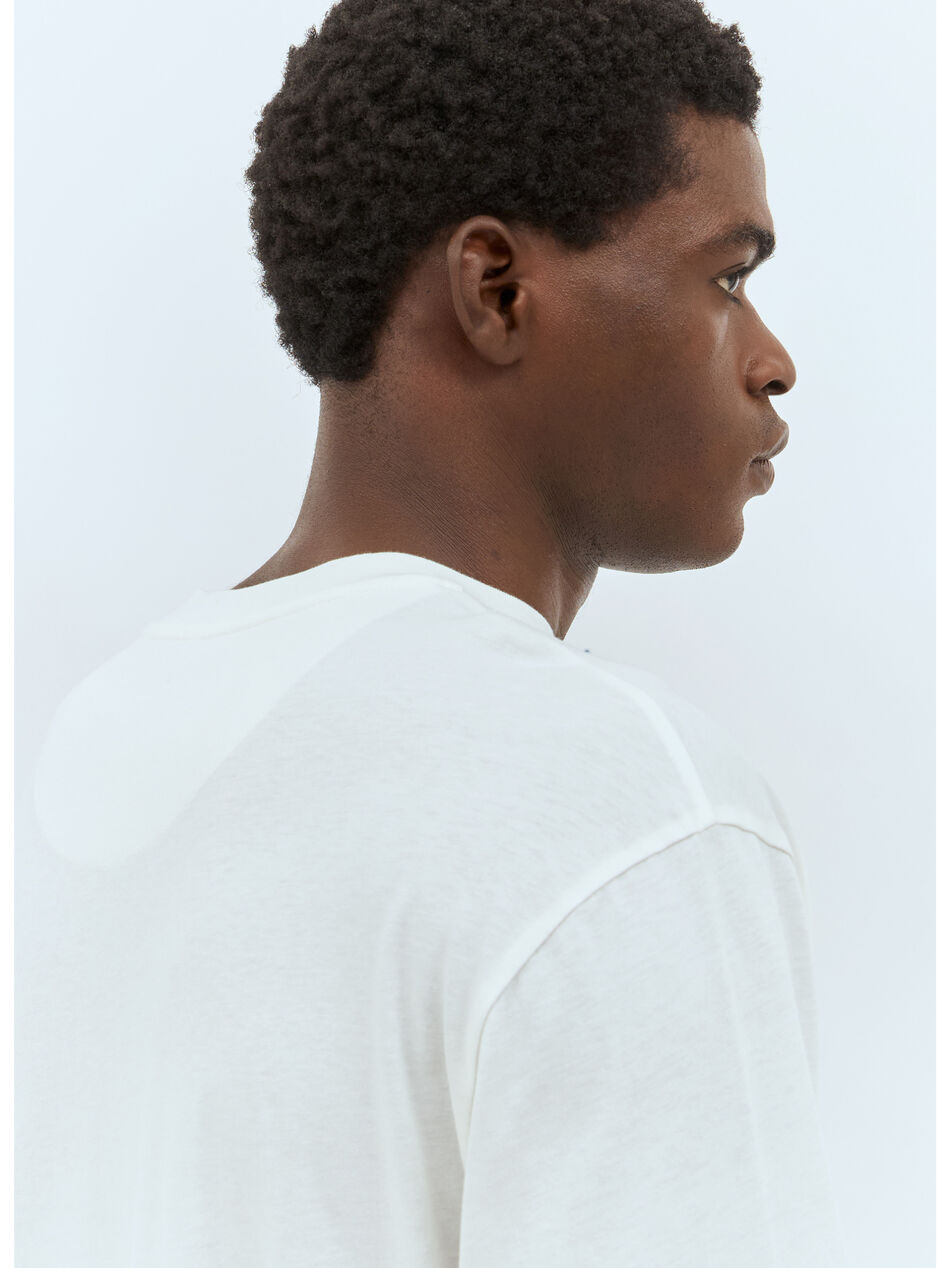 Set Of Three Logo-Patch T-Shirts