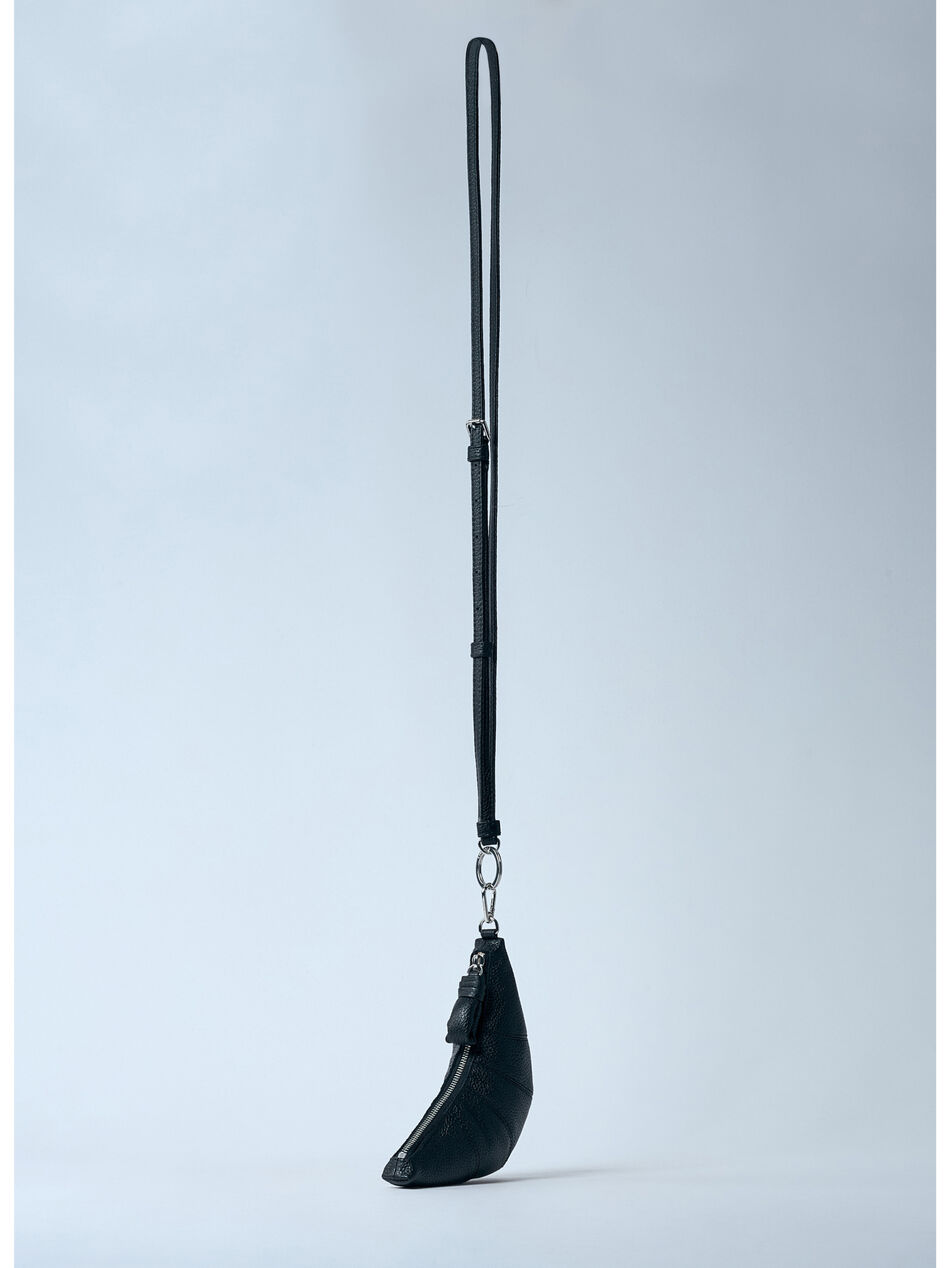 Croissant Coin Pouch Crossbody Bag