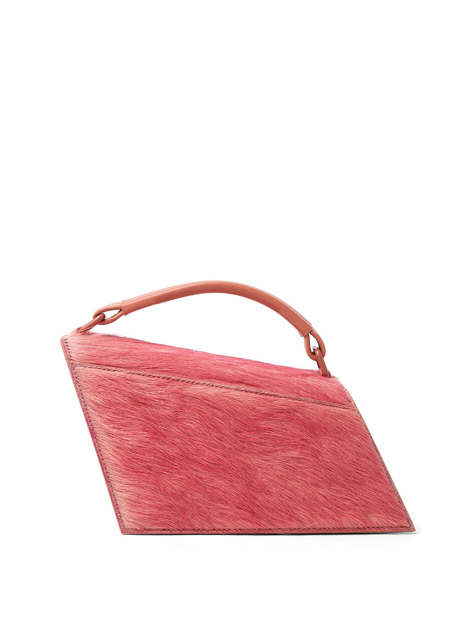 Distortion Mini Handbag in Pink