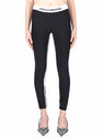 Paco Rabanne Leggings with Logo Band  flpac0248002blk