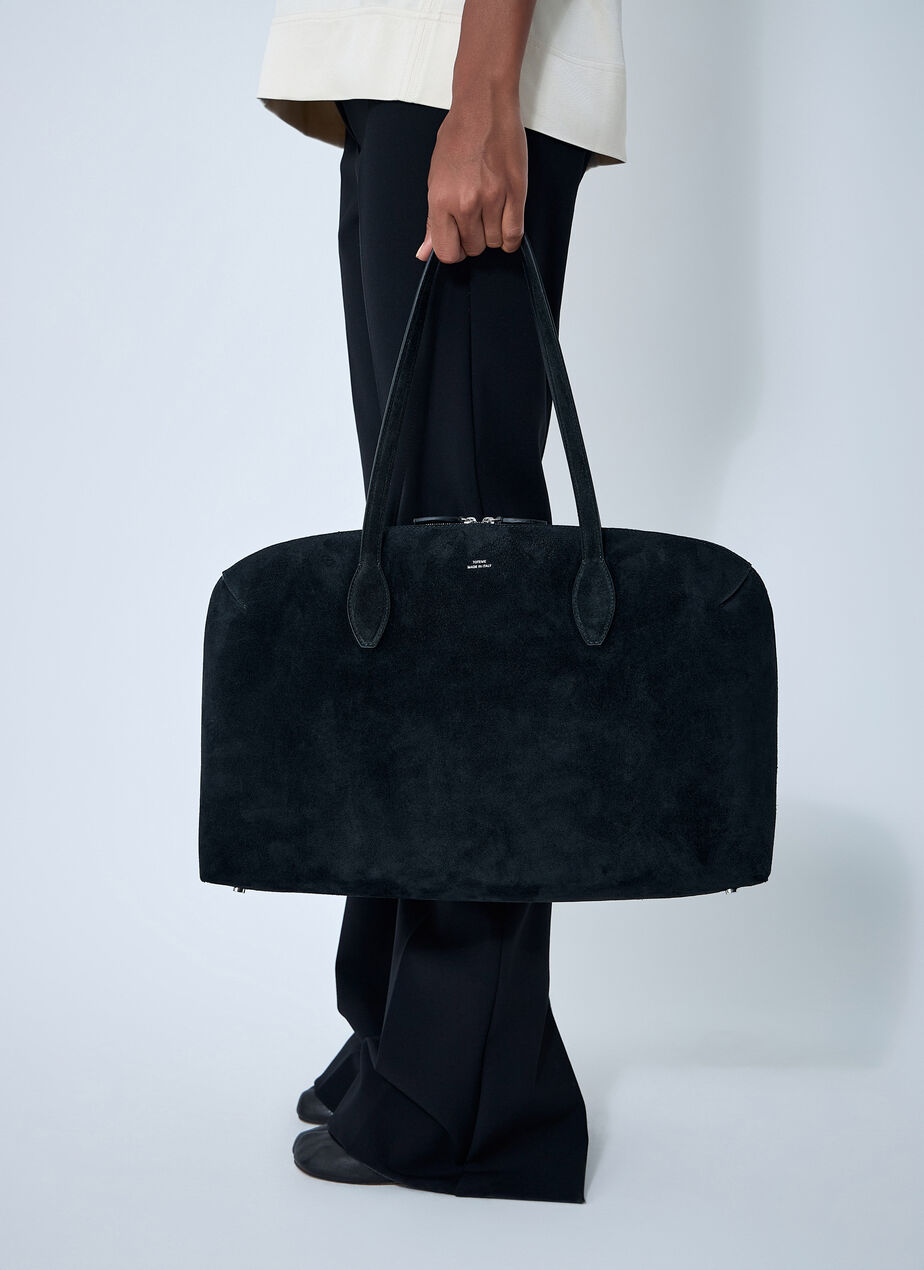 Suede Day Tote Bag