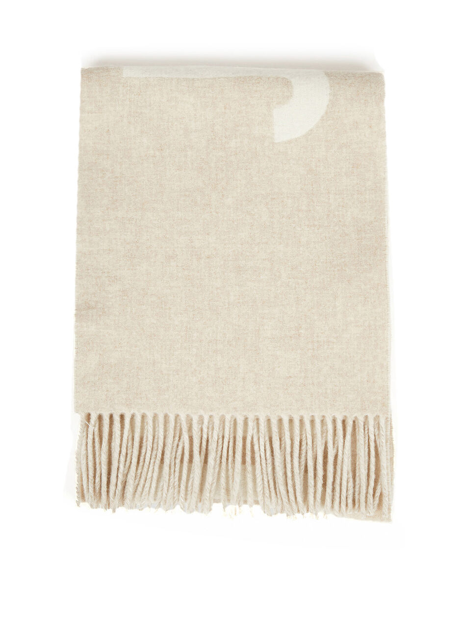 Logo Jacquard Scarf