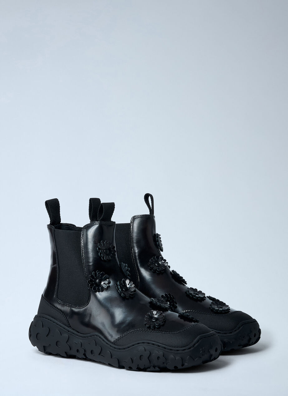 Flower Embellished Boots