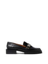 GANNI Leather Loafers Black flgan0250066blk