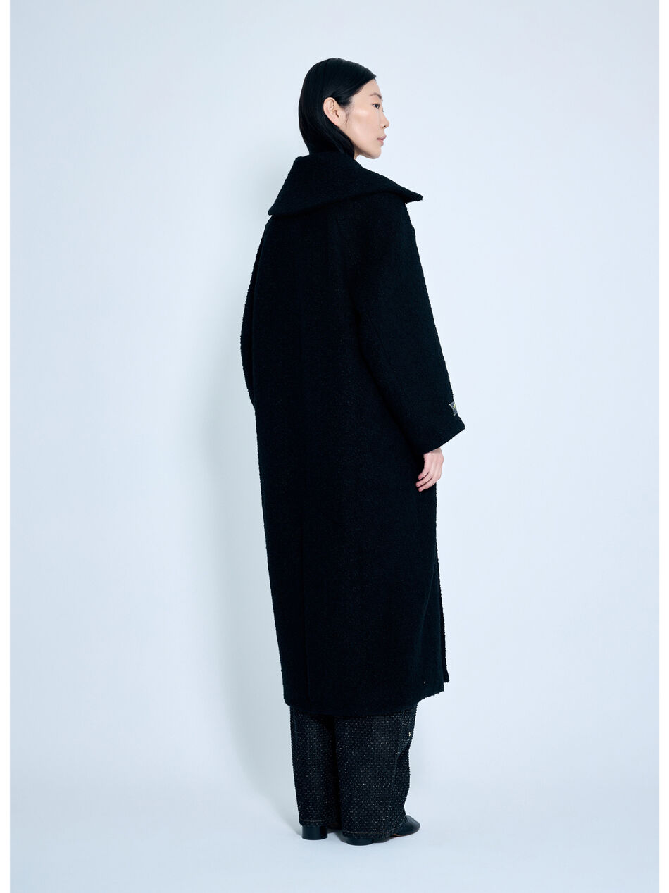 Boucle Wool Coat