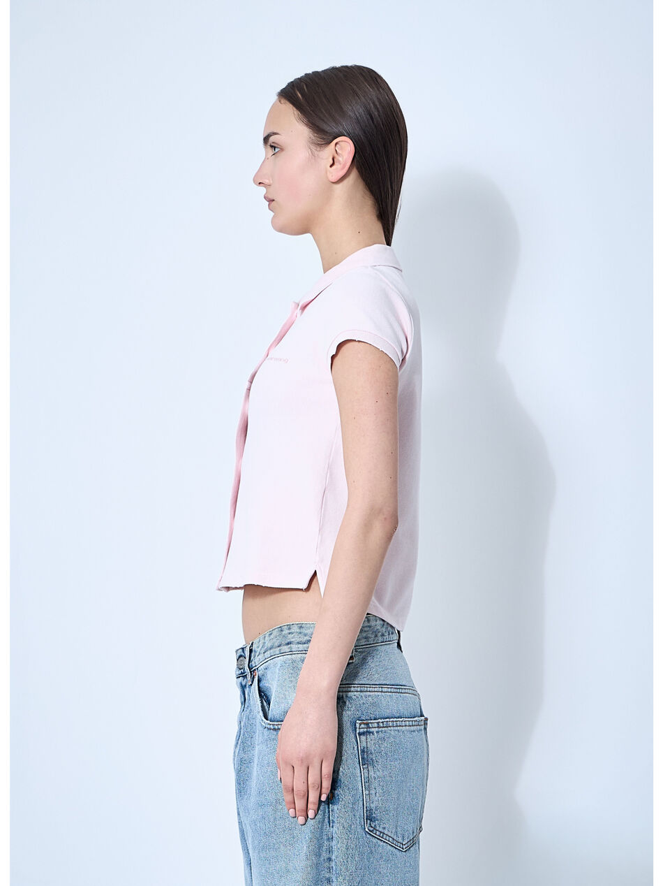 Deconstructed Polo Shirt