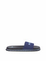 Marc Jacobs Maxi Logo Slides Blue flmcj0247070blu