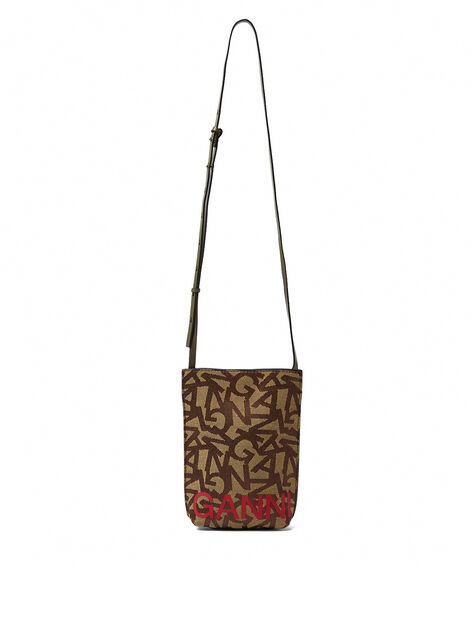 Banner Jacquard Small Shoulder Bag