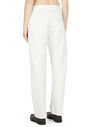TOTEME Twisted Seam Jeans White fltot0251029wht