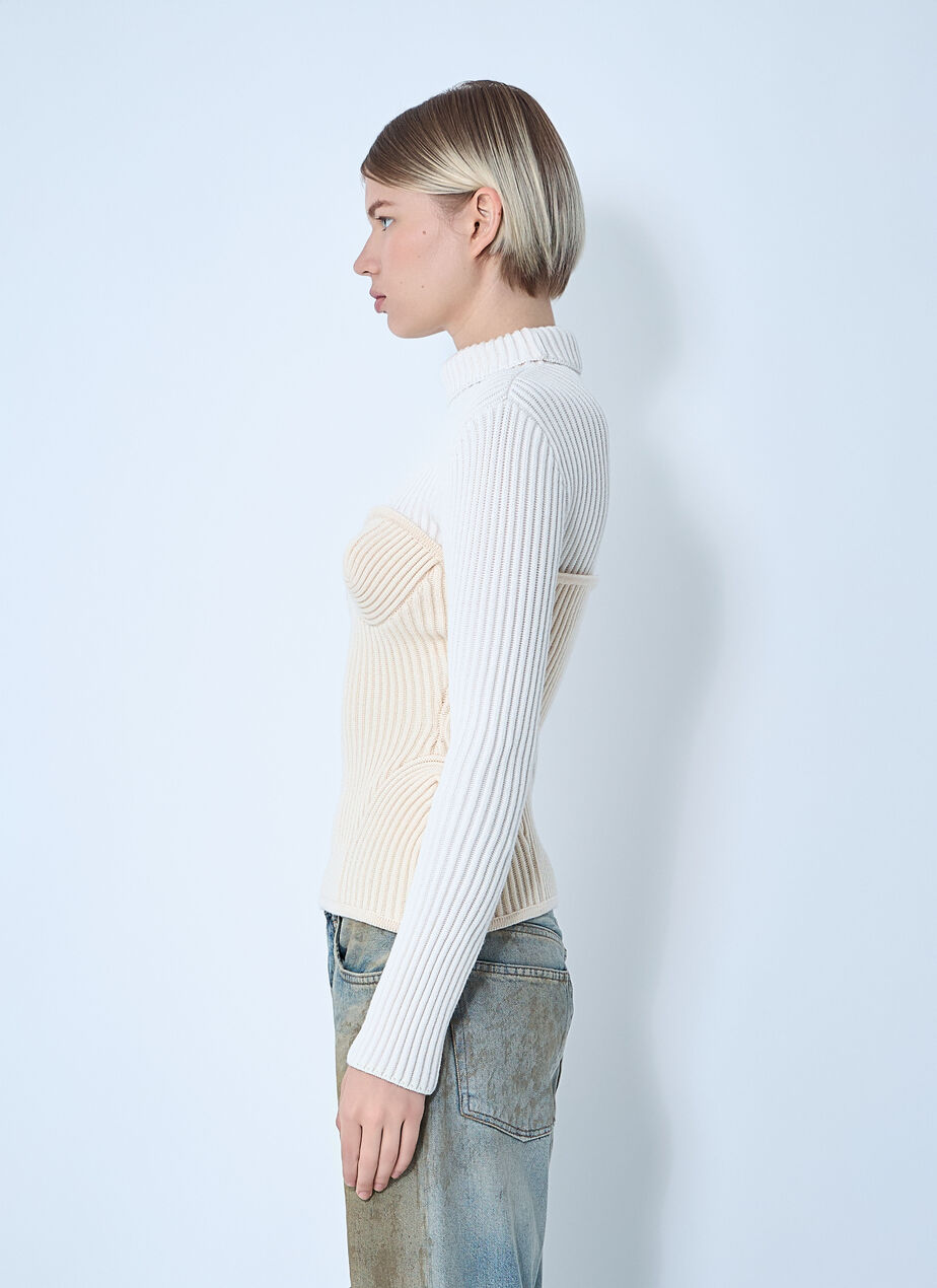 Ribbed Wool Sweater
