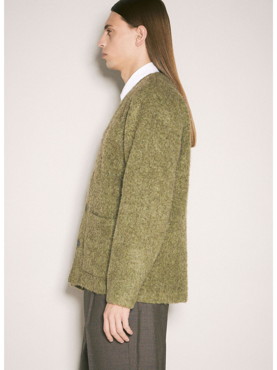 Brushed Knit Cardigan